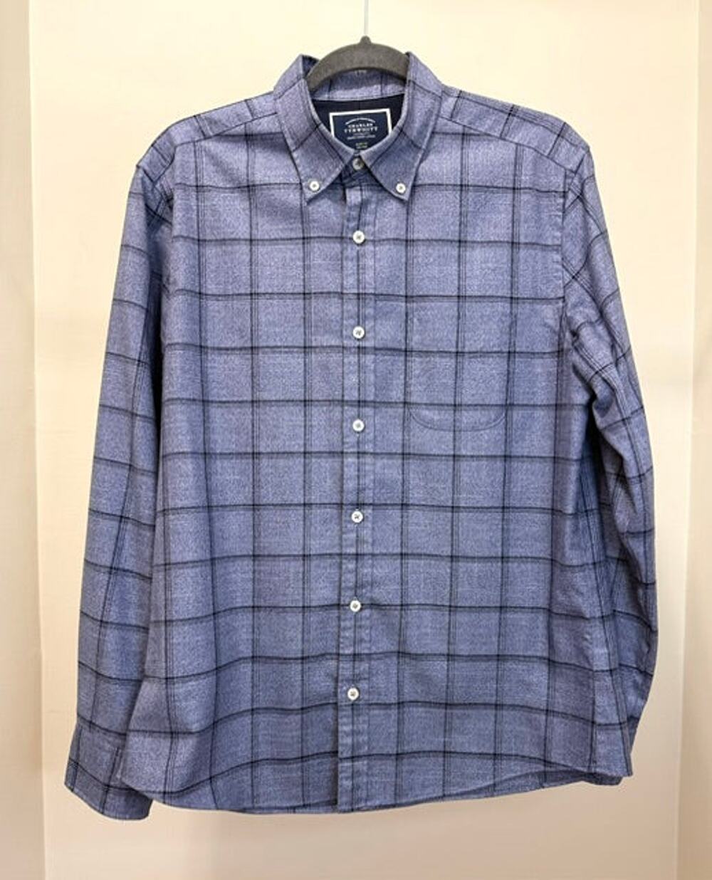 Charles Tyrwhitt Slim Fit Casual Check Shirt SzM